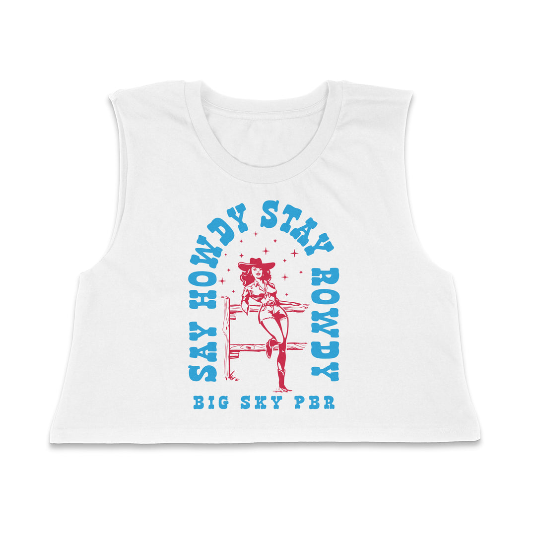 Say Howdy Stay Rowdy Women's Tank Top