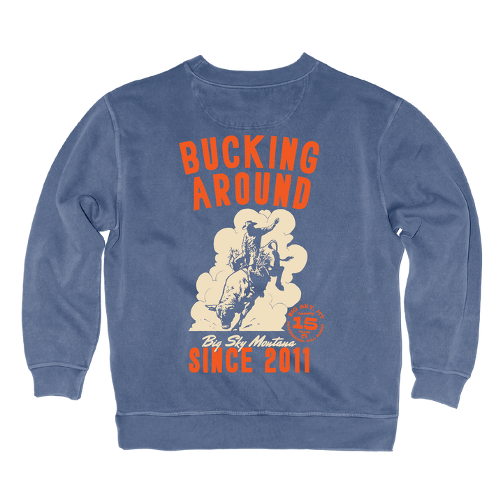 Big Sky PBR Bucking Around Crewneck
