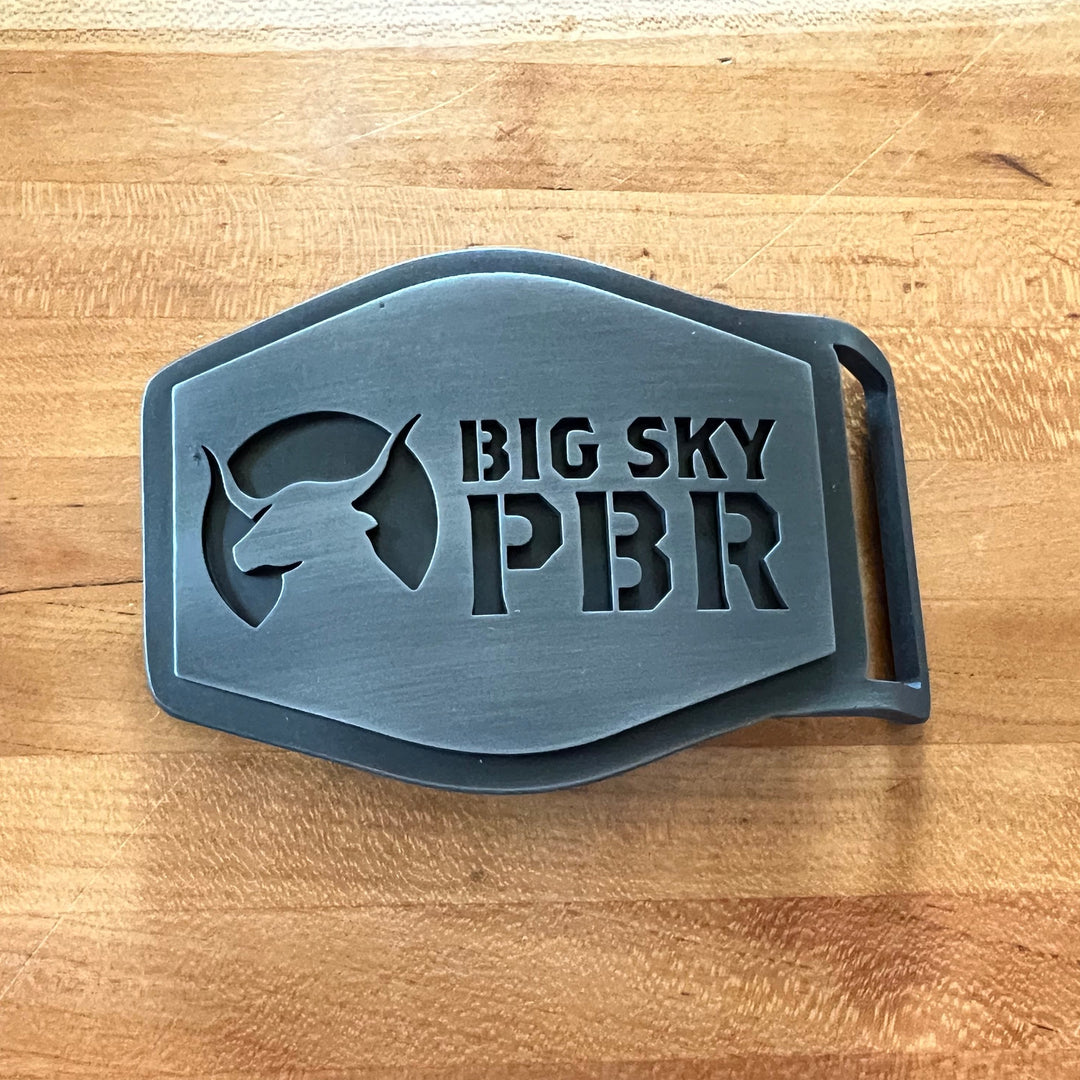 Big Sky PBR Belt Buckle