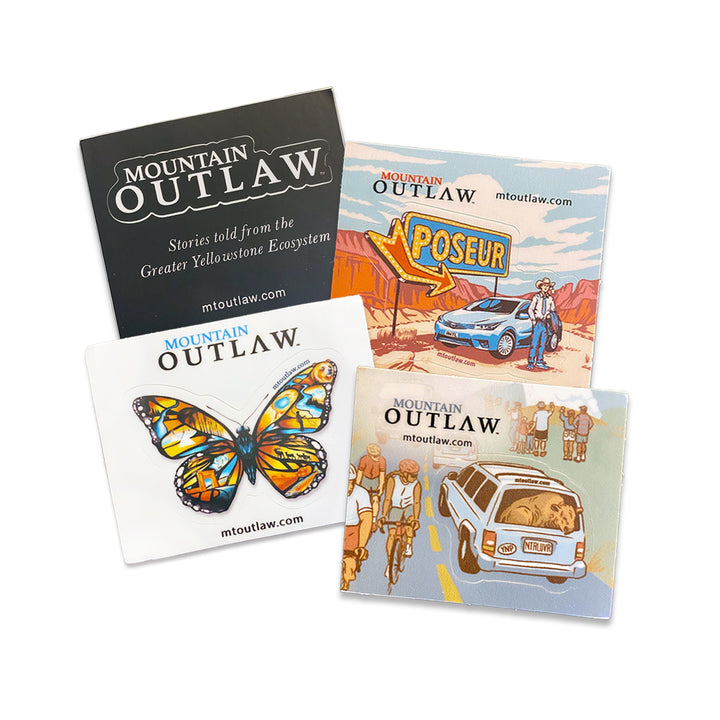 Mountain Outlaw Stickers