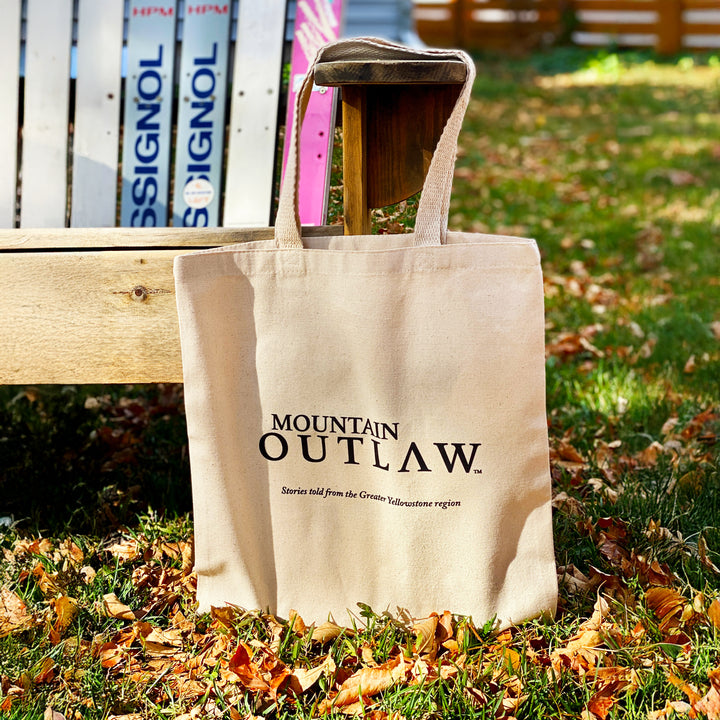 Mountain Outlaw Canvas Tote