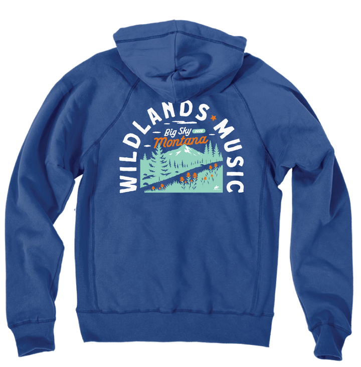 Wildlands 2026 Navy Mountain Hoodie