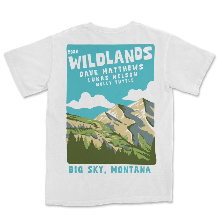 Unisex Wildlands 2025 Lineup T-Shirt