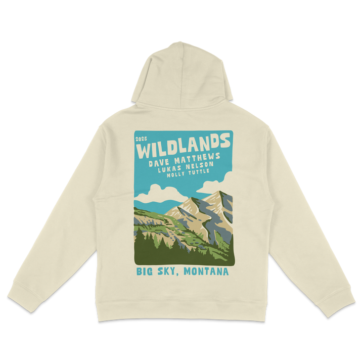 Unisex Wildlands 2025 Lineup Hoodie