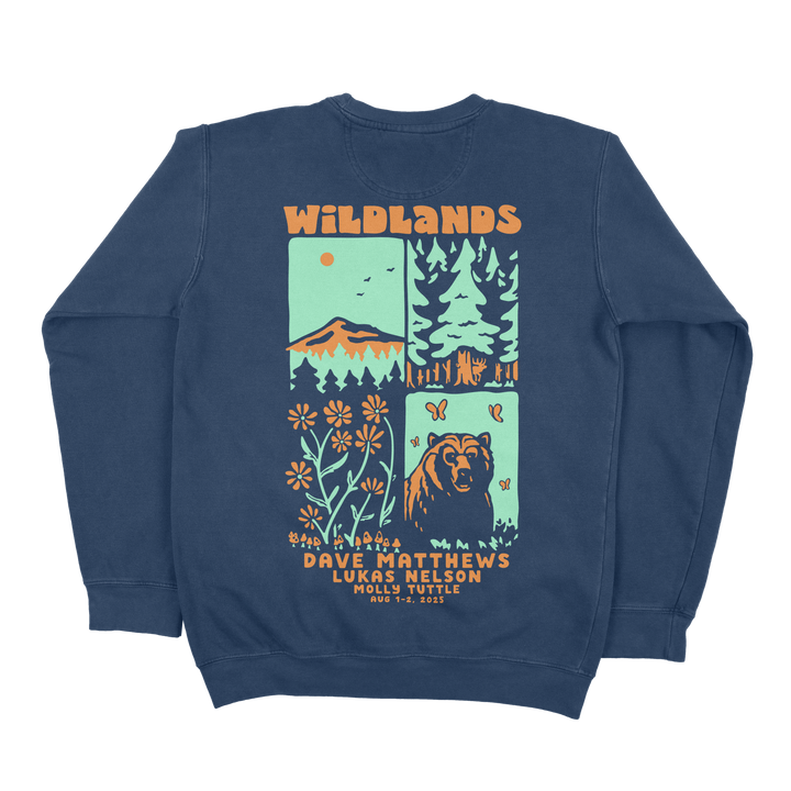 Retro Wildlands Wildlife Crewneck